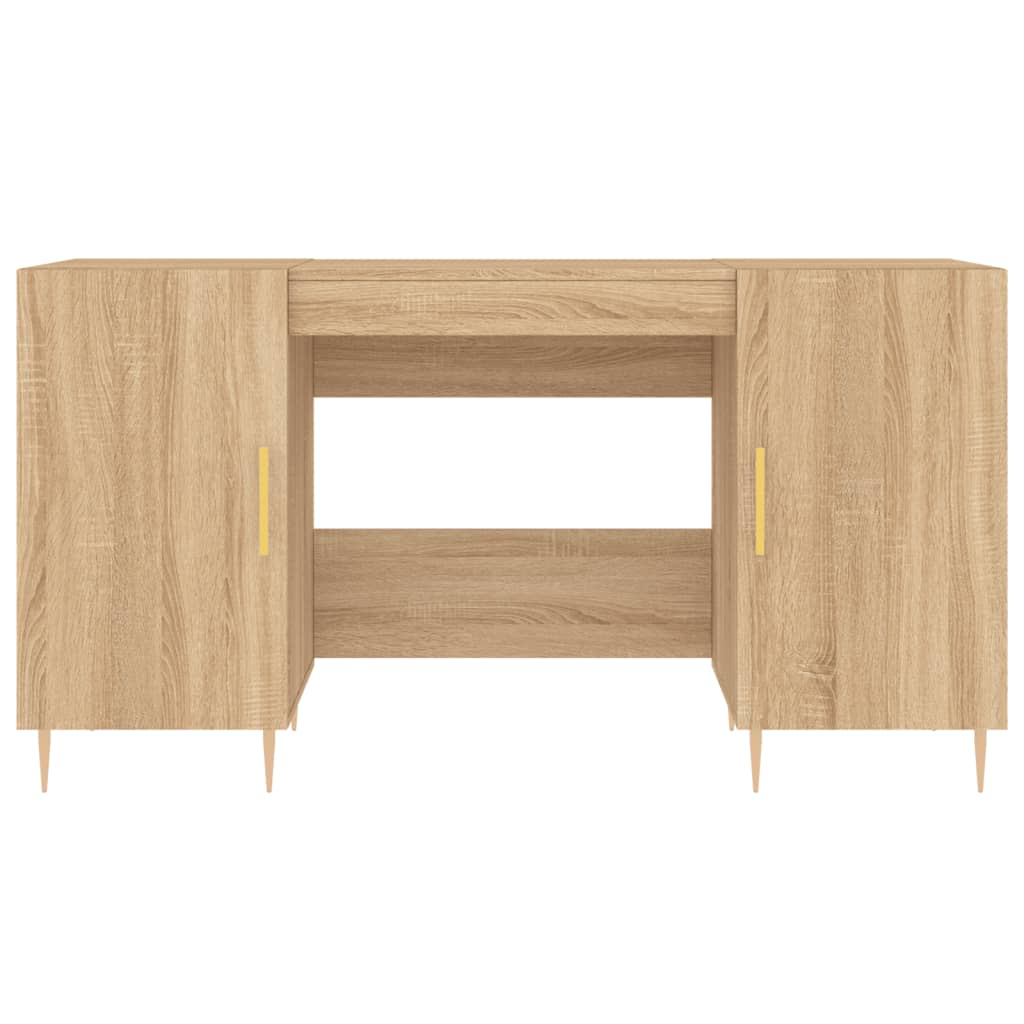 Desk Sonoma Oak 140x50x75 cm Particleboard