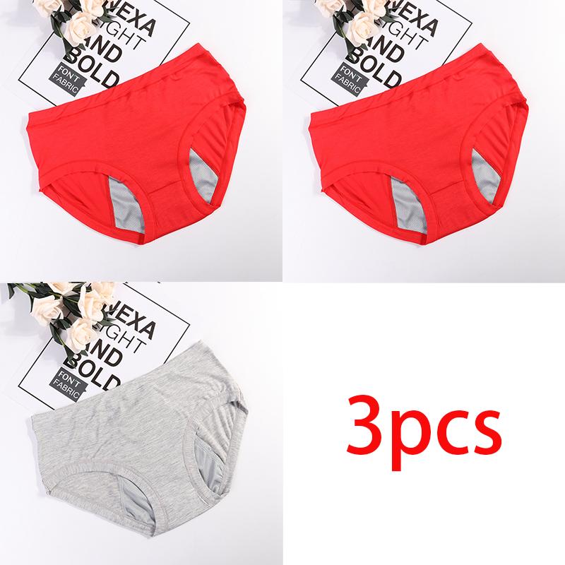 Leak Proof Menstrual Period Panties Women Underwear Physiological Pants Cotton Health Waist Warm