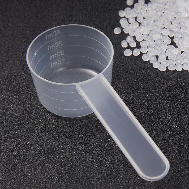 40ML Plastic Liquid Measuring Spoon Set (10 Pcs)