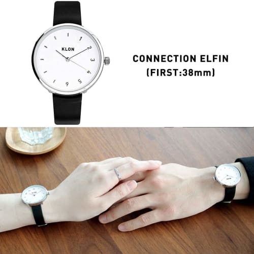 Popular, Simple and Stylish Couple's Watch Pair. [Matching Product] KLON CONNECTION ELFIN (FIRST: 38mm X LATTER: 33mm)