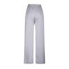 Womens Wide Leg Silky Satin Pants Casual Elastic High Waisted Loose Comfy Versatile Sweatpants With Pockets