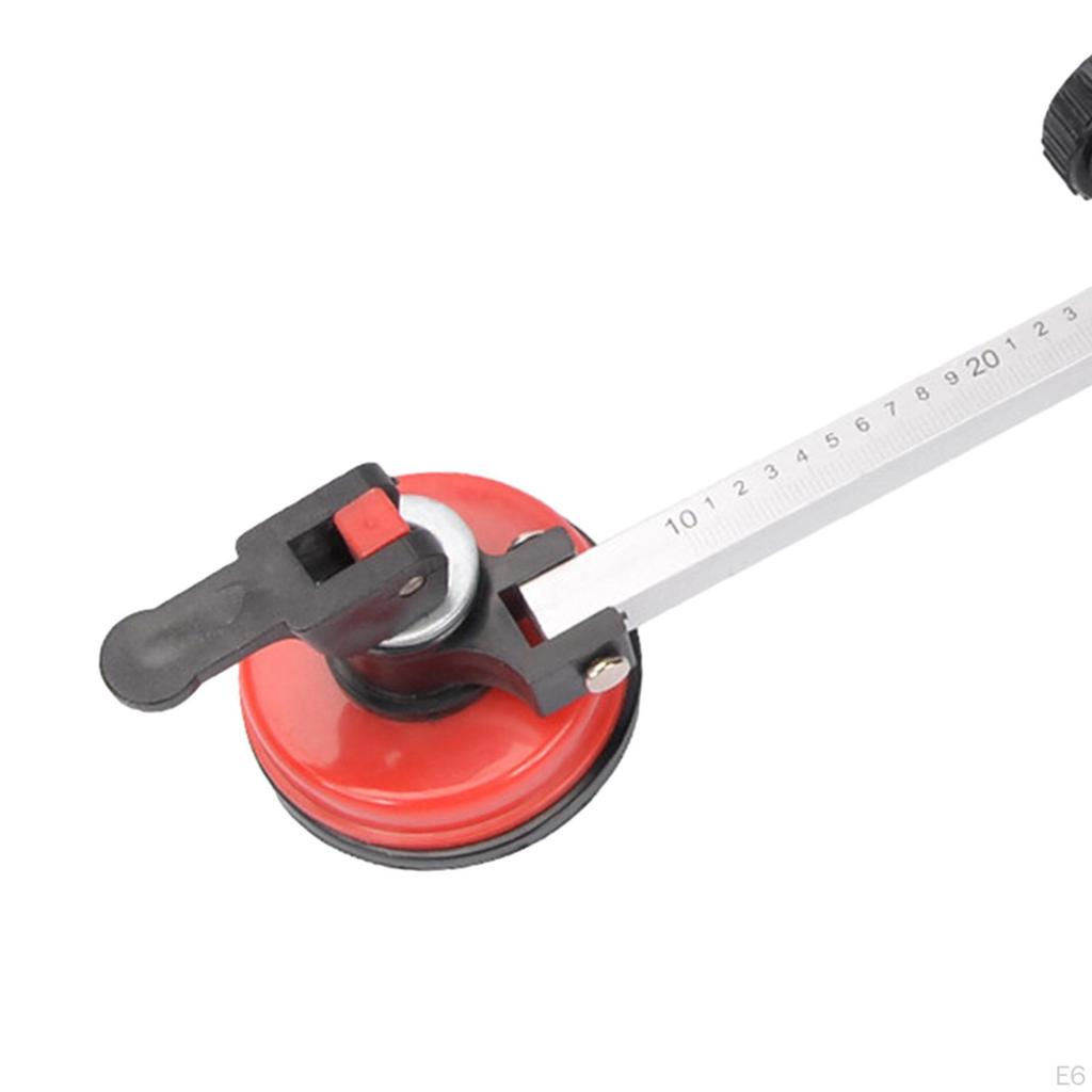Circular Glass Cutter Cutting Tool 400mm Circle Diameter with Suction Cup Compasses Type for