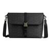 League 32 Metallic Finish Detachable Shoulder Strap Messenger Bag Men Messenger Bag Charcoal CDC88-QBMI5