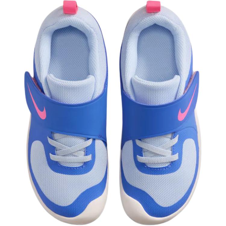 Nike Swoosh 1 Essential Comfortable Fit Low Top Casual Shoes Kids sneaker Hydrogen-Blue HV5042-402