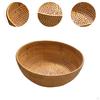Braided Basket Snack Bread Organizer Stackable Solid Storage Baskets for Home Fruit Bowl Desk