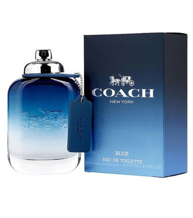 Eau De Parfum - COACH - Coach Blue For Men - 100ml - Homme - Concentration Élevée