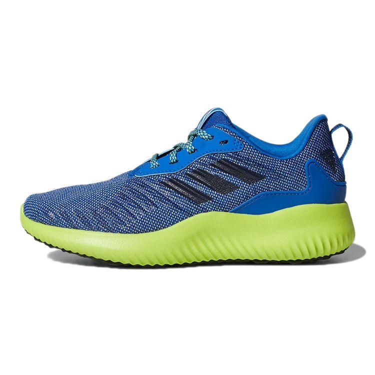 Adidas Alphabounce Rc J Non-Slip Durable Low-Top Kids Running Shoes Kids Running Shoes Academy-Blue CQ1481
