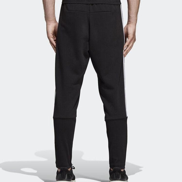 Adidas Three-Stripes Print Training Sweatpants Men Bottoms Black DT9901