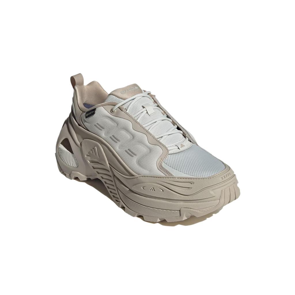 Adidas Wonder Runner ARMD Comfortable Fabric Synthetic Leather Shock Absorbing Non-Slip Low-Top Running Shoes Unisex Running Shoes Brown Gray JS3810