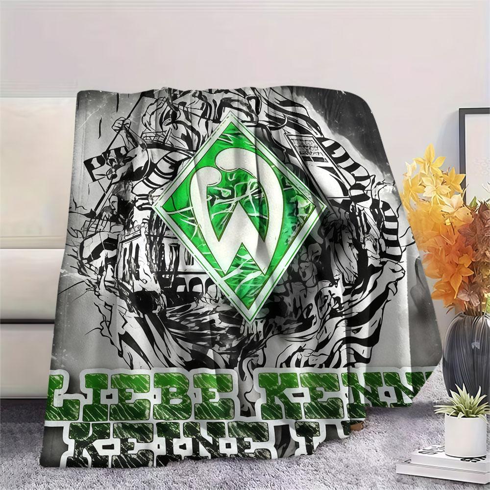 SV Werder Bremen Flanelldecke, Hohe Qualität, Bequem für alle Jahreszeiten, Heimdekoration, Wärme und Komfort