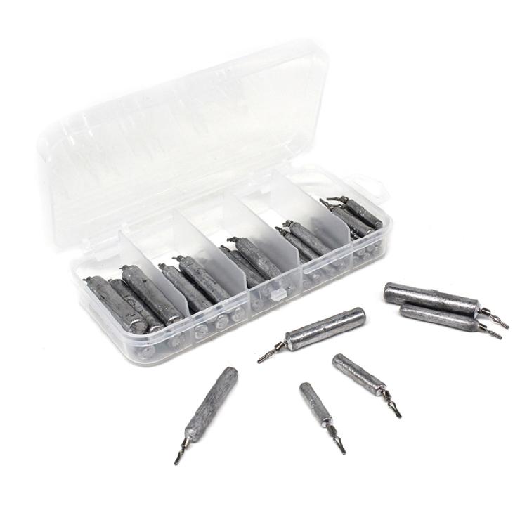 

Ваги для дроп-шоту Тонкі Свинцеві Грузила у Формі Олівця Вага Свинцеві Вантажі для Лову Окуня Вантажі Dropshot для Окуневих Приманок 1