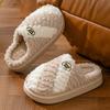 New cotton slippers autumn and winter non-slip and deodorant thick-soled couple slippers winter indoor home warm cotton slippers
