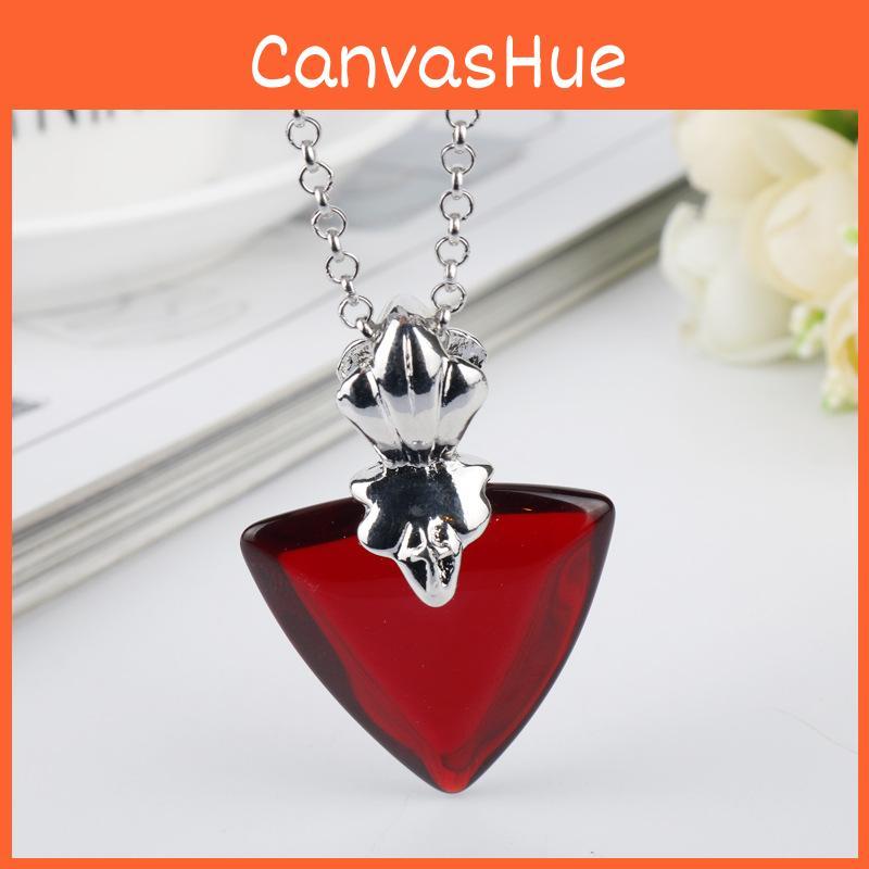 Tohsaka Fate Night Rin Necklace With Resin Heart For Cosplay Travel Or Use Gift