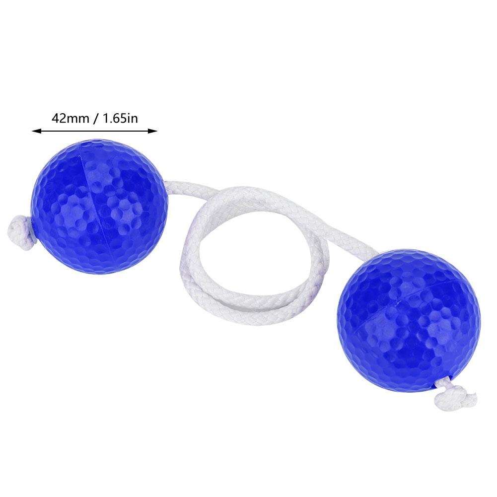 3 Pairs Ladder Golf Ball Toss Bolas Set Replacement Sports Balls Blue