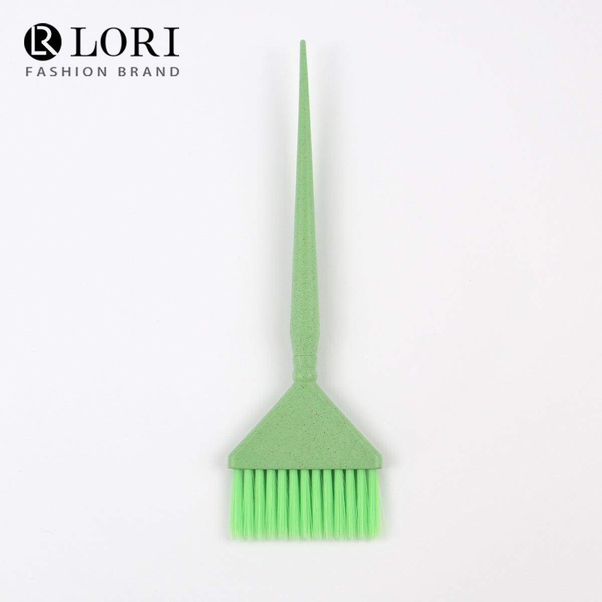 

Natural Straw Hair Dye Brush with Soft Bristles and Ergonomic Handle for Even Application and Comfortable Grip Suitable for Salon and Home Use One Size зелений