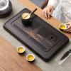 Creative Gifts Bamboo Tea Tray Portable Simple Tea Table Dry Wet Dual Use Drainage Storage Kung Fu Tea Set