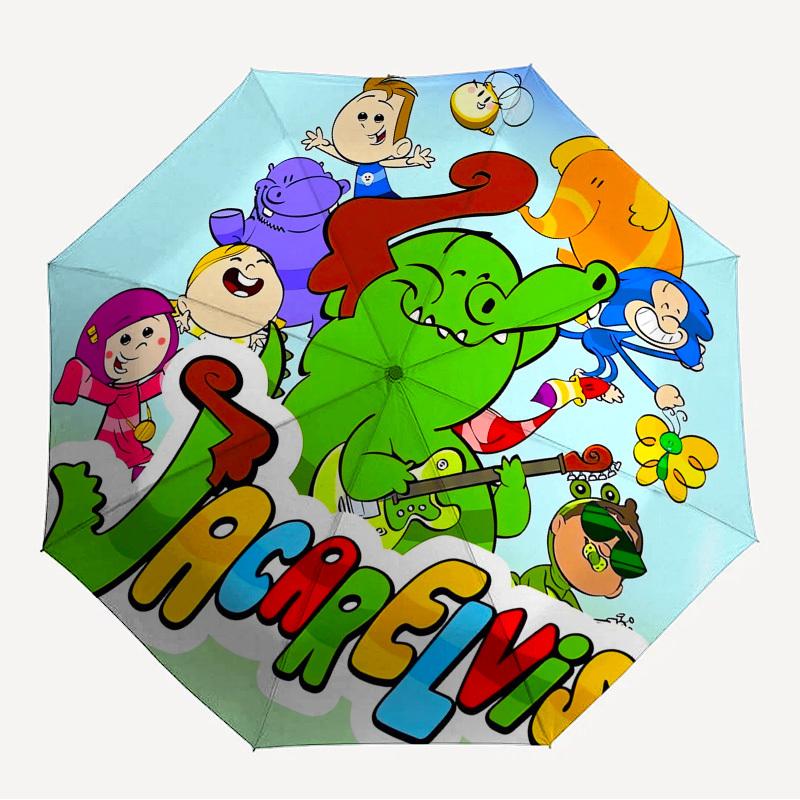 

1pc Alligator Elvis Themed High-quality Umbrella,Automatic Opening and Closing Umbrella,Multi-functional Umbrella G0811149