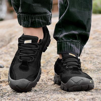 New Popular Outdoor Hiking Casual Fashionable Versatile Comfortable Breathable Non Slip Plus Size Men's Trendy Sports Shoes