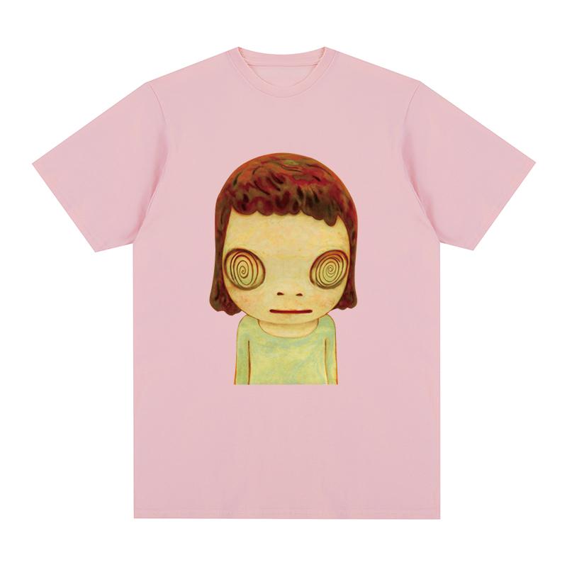 Yoshitomo Nara Ogen Vintage T-shirt Katoen Unisex T-shirt Nieuw TEE T-SHIRT Dames tops