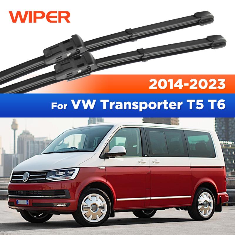 

For VW Transporter T5 T6 Caravelle Multivan 2014 - Wiper LHD Front Wiper Blades Windshield Windscreen Window 24 +24 VW Transporter