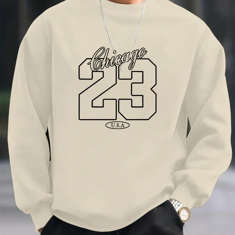 

Men s Crew Neck Sweatshirt, Versatile & Comfortable, Ideal for Multi-Scene Use & Travel XXL чорний