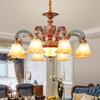 European Luxury Living Room Chandelier American Retro Restaurant Bedroom Villa Hotel Western Restaurant Cafe Pendent Lamp