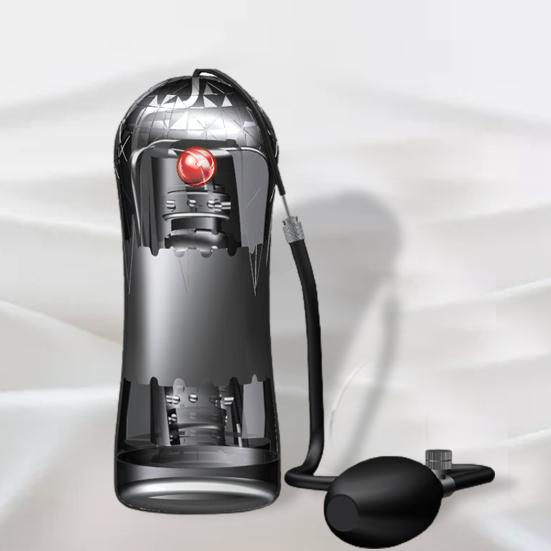 Männlicher USB wiederaufladbarer elektrischer Masturbator Penistrainer Vakuumpumpe Vibrator