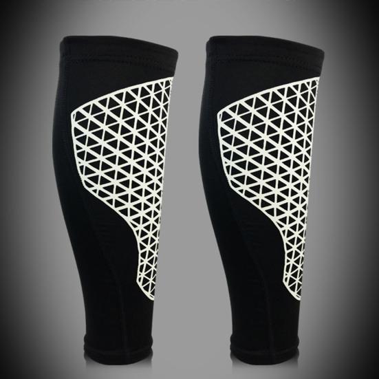 1Pc Sports Unisex Running Bicycle Compression Socks Leg Calf Support Sleeve Brace