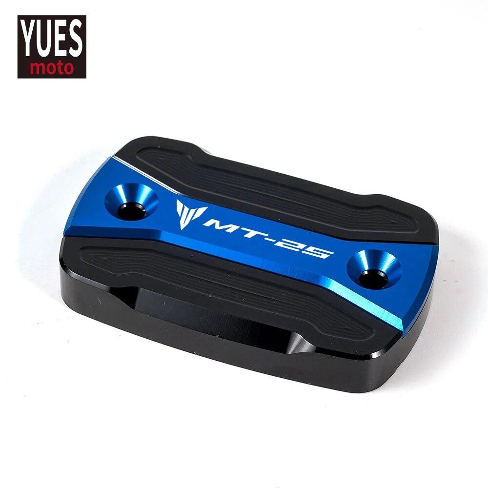 Motorcycle Accessories For YAMAHA MT 25 2015- CNC High Quality Rear & Front Brake Fluid Reservoir Cap Cylinder Cover