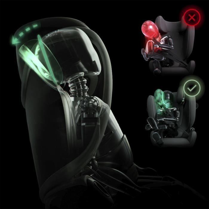 Siege auto Cbx by Cybex Solution X i-Fix 3 a 12 ans - 15 a 50 kg - 100 a 150 cm - Black