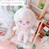 Cotton 20cm Doll with Clothes - Celebrity Style, Normal or Fat Body, Triangle Eyes, Cat Jumpsuit