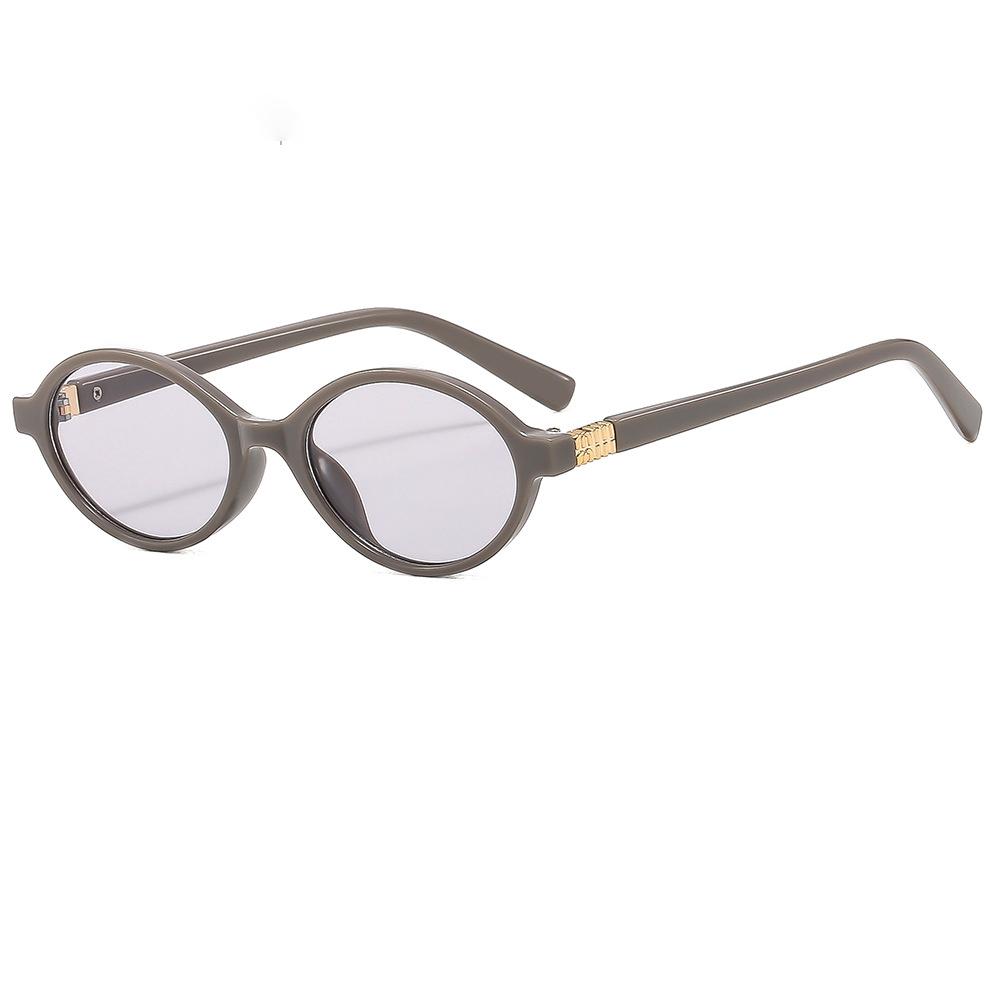 

2026 Children s New Fashion Small Frame Sunglasses Personality Oval Baby Glasses