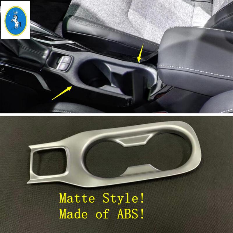 For Toyota Corolla  - 2024 Matte Car Accessories Front Water Cup Holder / Electronic Hand Brake Park Decor Panel Cover Trim