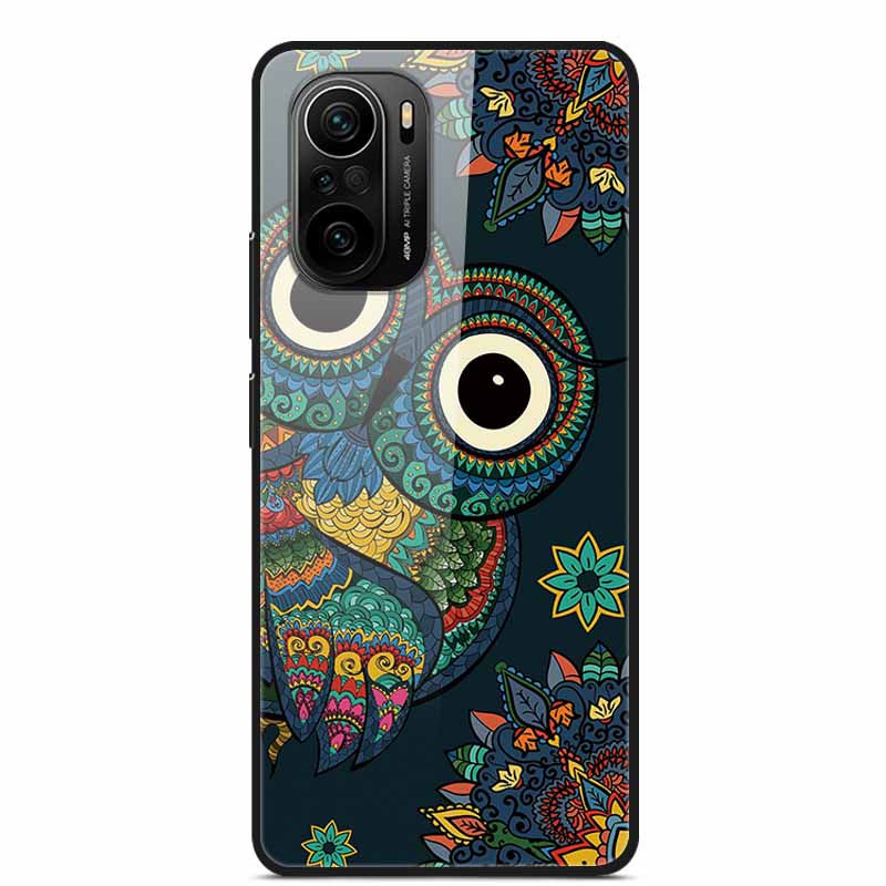 For Xiaomi Poco F3 Case Tempered Glass Hard PC Phone Back Cover For Xiaomi POCO F3 5G Cases Shells PocoF3 F 3 2021 6.67'' Coque