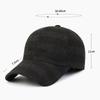Men's Middle-Aged and Elderly Warm Woolen Hat Velvet Thick Baseball Cap Outdoor Windproof Coldproof Ear Protection Cap