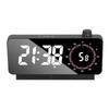 Digital Dual Alarm Clock Adjustable Brightness Temperature Display 5 Minutes Snooze Table Alarm Clock for Bedside