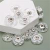 10Pcs Plastic Snap Buttons Invisible Sewing Button Fasteners For Handmade Garments Clothing Repair Sewing Accessories