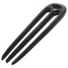 Chinese Style Wooden Hair Stick Bun Holder for Women Teens Smooth Sandalwood Hair Fork Elegant Retro Hairpin Wedding Party Prom
