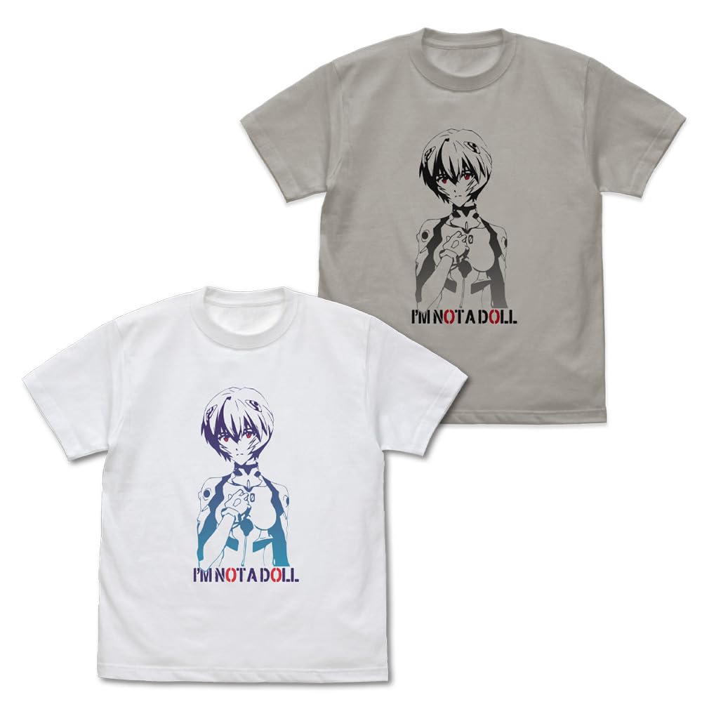COSPA EVANGELION Rei Ayanami Gradient WHITE XL Size [Official] T-Shirt