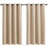 Full Blackout Simple High-Precision Finished Curtains