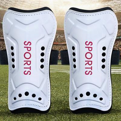 1 Pair Adults Kids Sports Leg Protector Light Soft Foam Protect Adult Knee Support Soccer Shin Guards Football Shin Pads