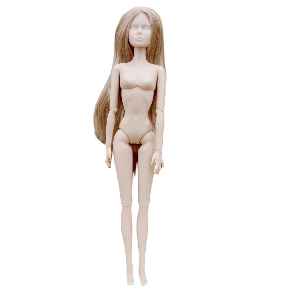 NEW PP Face Mold Blank Bald Head Make Up Practice Doll 1/6 Doll Figure 30cm Doll