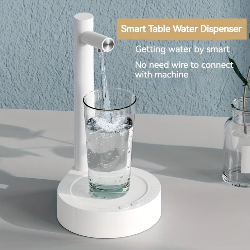 

Интеллектуальный настольный диспенсер для бутылок с водой Портативный съемный электрический насос для бутылок с водой на 5 галлонов, универсальный насос для кувшинов с водой, автоматическая зарядка через USB