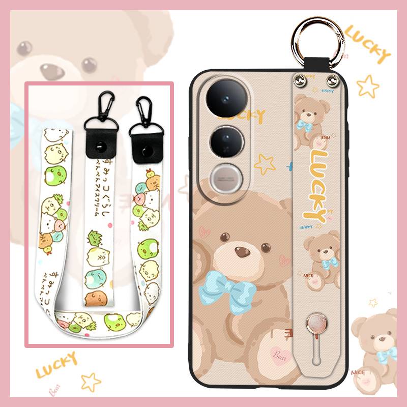 Cartoon Cute Phone Case For VIVO V50 Lite 5G Global Soft case Protective Fashion Design Shockproof Dirt-resistant Ring