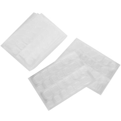 50 Blatt wasserdichtes doppelseitiges Klebeband für künstliche Nägel, transparentes Gel-Nagelband