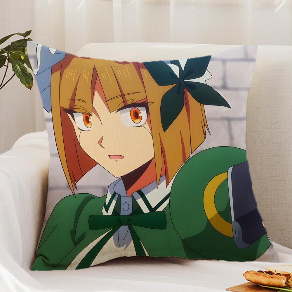 

A W-Wild Last Boss A-Appeared! Anime Cushion Cover Premium Comfort Reversible Pillow Cover - Dual - Use Design for Home & Car 12x12Inch