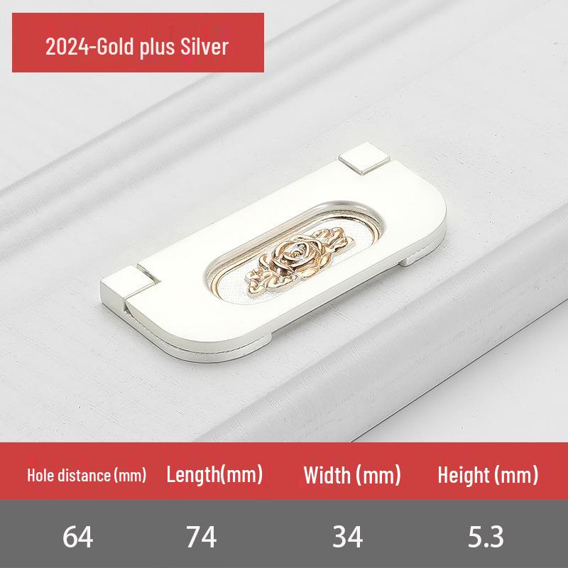 Moderner europäischer Stil, unsichtbarer Schrankgriff ohne Bohren