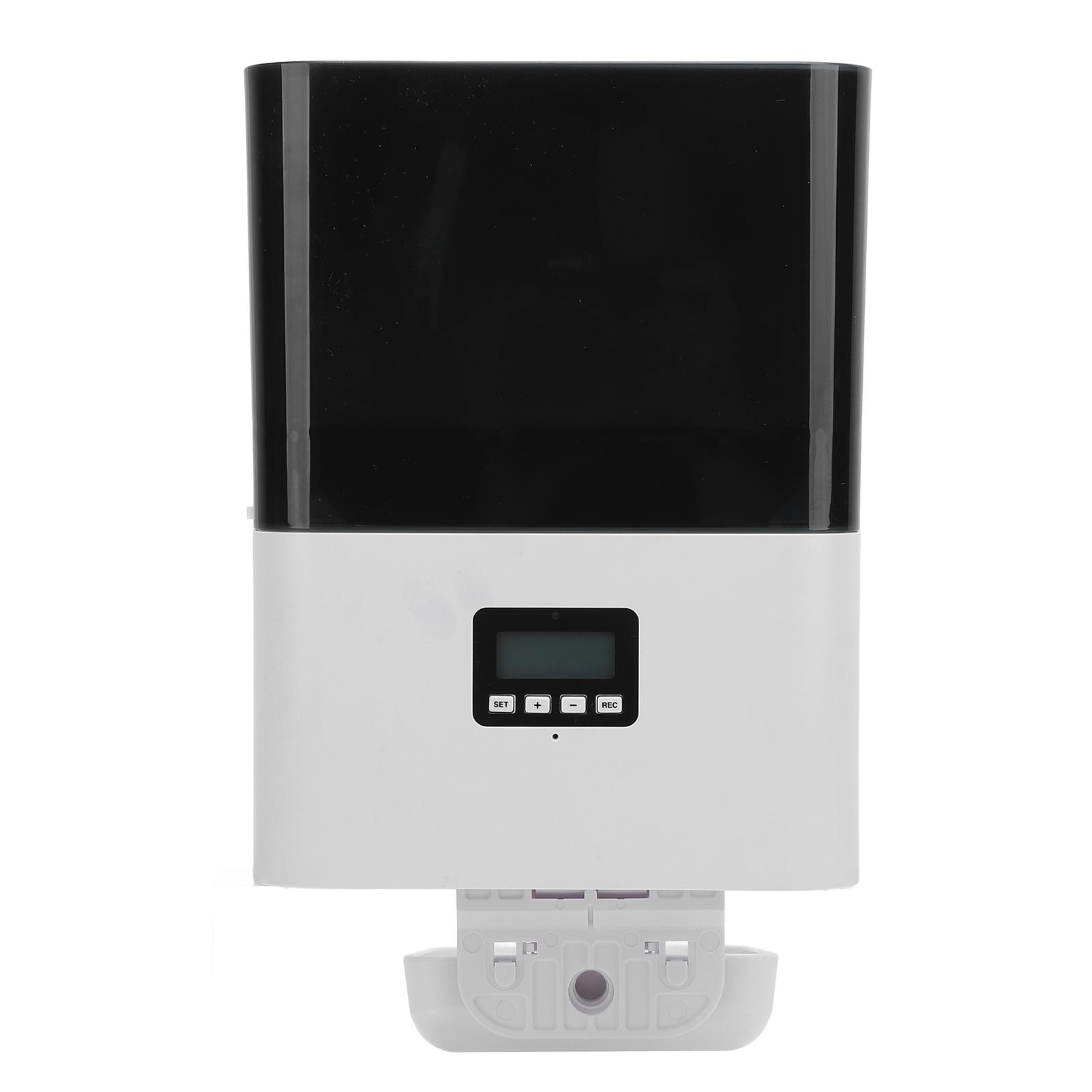 

Hanging Automatic Pet Food Dispenser Timed Feeding Intelligent Sensing Anti Clogging Hanging Cage Food Feeder for Home