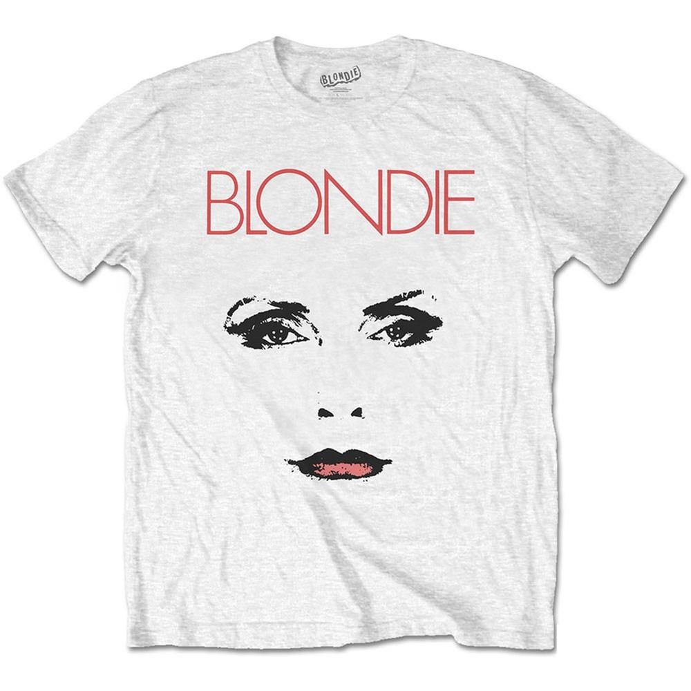 Blondie Staredown Slim Fit T-shirt Large White Unisex T-Shirt M