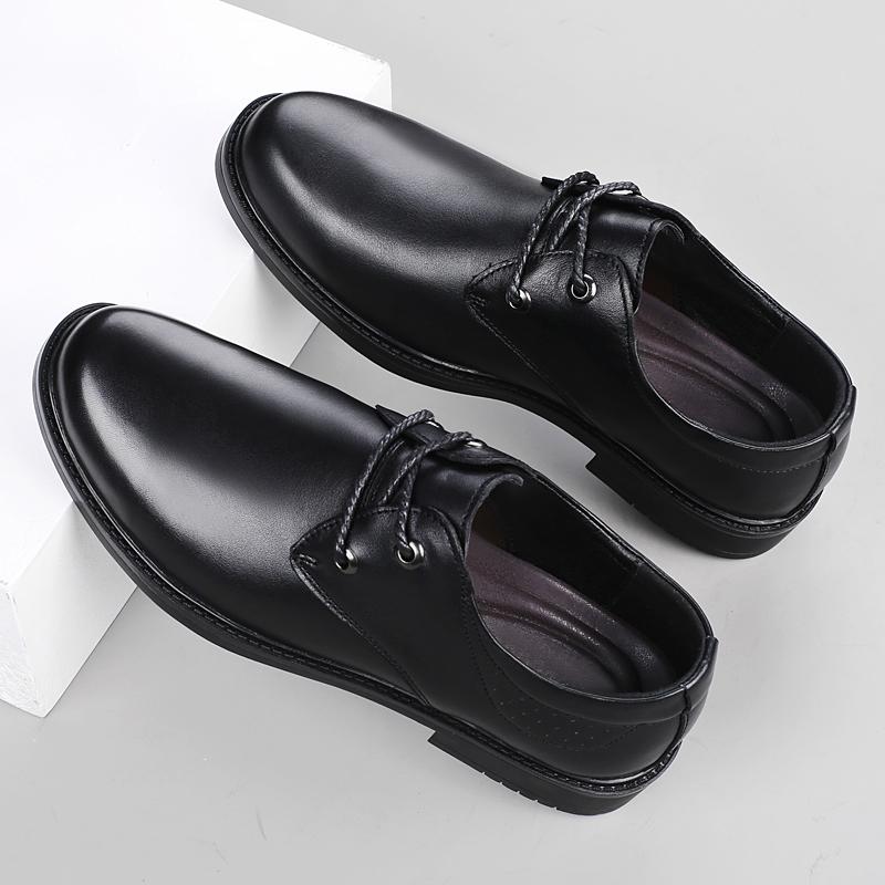 Fashion Genuine Leather Men's Slip On Footwear Male Formal Business Shoes Wedding Party Men Loafers Breath Driving Shoes Lazy Moccasins